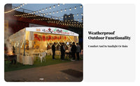 Wheeled Accordion Tent Water-Resistant Manual Retractable Awning Water-Resistant Shelter for Marketplace Vendors, Air-Permeable Organizers