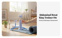 Dumbbell-Shaped Mouth exerciser Adjustable tension Breathing Exerciser for Home