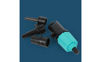 4 Pieces Inflatable Boat Adapter Valve High Strength Universal Pump Nozzle Kit for Water Sports, Outdoor