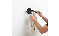 Heavy-Duty Metal Trumpet Hanger Space Saving Trumpet Wall Hanger Easy Installation for Music Room, Studio
