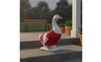 Goose Sweater Outfit Festival Theme Flag Goose Costume Stars and Stripes Yard Decoration for Lawn, Garden
