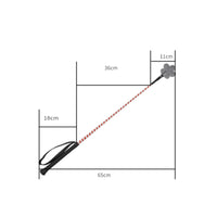 Lightweight Riding Crop with Wrist Loop Textured Grip Glitter Riding Crop Slim Whip Easy to Handle for Equestrians, Junior Riders
