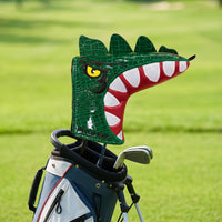 Dinosaur Putter Cover Green Putter Cover Headcover Textured Cool for Golfers