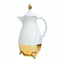 Thermal Coffee Carafe Long Heat Retention Insulated Coffee Pot Comfort Grip Handle Vacuum Carafe