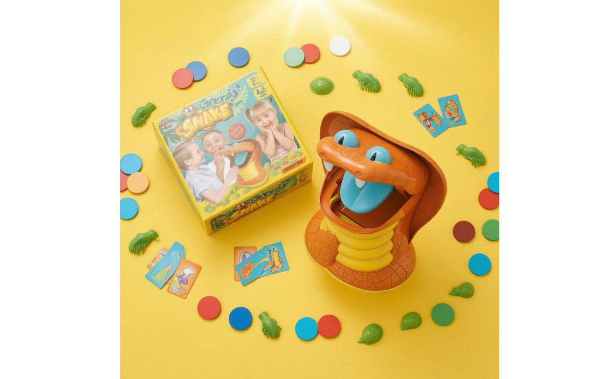 Desktop Serpent Game Orange and Yellow Serpent Game Toy Children's Activity