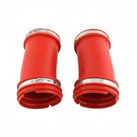 2 Pieces Direct Replacement Air Filter Intake Pipe for DIY Mechanics