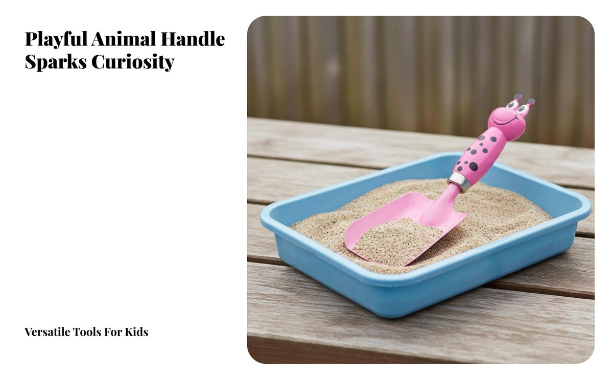 Child S Sand Digging Tool Cartoon Design Mini Gardening Tool Set Multi-Functional Indoor Plant Repotting Tools for Beach, Potted Plants