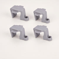 4 Pieces Boat Fender Clips Hangers for Rail Compact Guard Clip One-Piece Hardware for Boats
