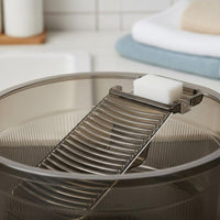 Washboard Laundry Basin Heavy Duty Laundry Basin with Scrubber Space-Saving Hand Wash Tub for Students