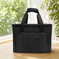 Hair Tool Storage Bag with Zipper Zippered Hairdresser Tool Bag Reinforced Organizer for Hairdressers, Barbers, Travel, Salon
