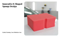High Foaming Car Wash Sponge Scratch-Safe Figure 8 Car Sponge Highly Absorbent for DIY Detailers, Garage