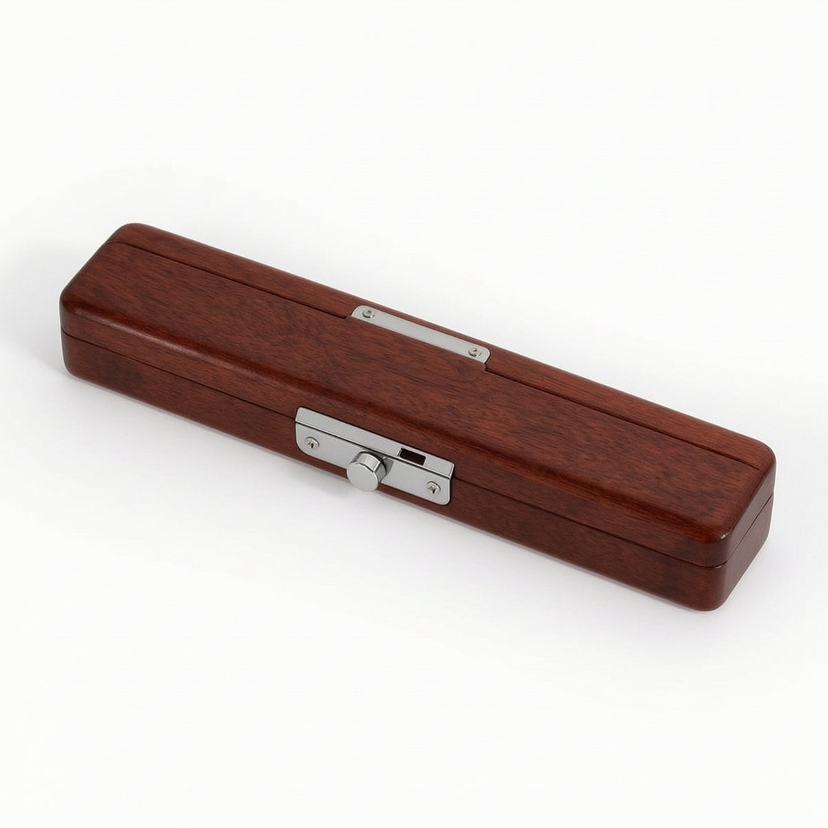 Flute Headjoint Case Safeguarding Flute Headjoint Case with Padding Wooden Box with Latch Elegant Organizer Compact for Flutists