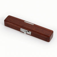 Flute Headjoint Case Safeguarding Flute Headjoint Case with Padding Wooden Box with Latch Elegant Organizer Compact for Flutists