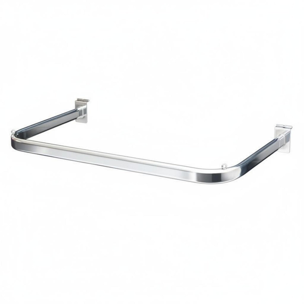 Easy to Install Metal Slatwall Clothes Hook Heavy Duty Retail Display Rust-Resistant for Showroom