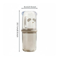 3 in 1 Wash Cup Storage Box Travel Toothbrush Cup Waterproof for Dorm
