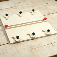 Guitar Plate Joining Jig Sturdy Birch Wood Acoustic Guitar Glueassembly Board Stable and Resistant Luthier Workbench for Workshop