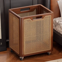 Exercise Mat Storage Rack Spacious Design Wooden Exercise Mat Holder Wide Opening Exercise Gear Organizer for Living Room