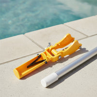 Pole Support with Clamp Adjustable Pool Pole Bracket Wide Application