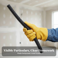 Surface Sander Vacuum Pipe Flexible Design Power Tool Accessory sturdyDuty Construction for DIYers, Professionals, Worklocation