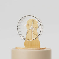 Hamster Wheel and Running Wheel for Hamster Exercise, Wheel for Hamster with Slatted Surface, Quiet Hamster Running Tool for Habitat Cage Mount