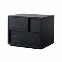 Modern Design Minimalist Nightstand Space-Saving Bedside Table With Drawers Bedroom Furniture Long-Lasting Construction for Homeowners, Interior Designers, Renters, Entryway, Home, Hallway, Living Room