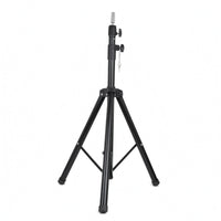 Folding Mannequin Head Tripod Stand Three-Legged Adjustable Hairpiece Stand Tripod Matte Black Hairpiece Head Holder Foldable