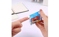 Easy to Use Hole Reinforcement Sticker Thin Design Notebook Punch Hole Reinforcement Tear-Resistant Office Supply for School