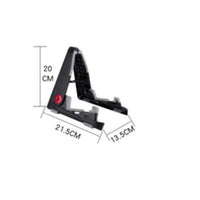 Foldable Guitar Stand Compact Instrument Holder Upright