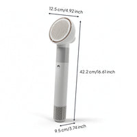 Dog Dryer Brush 2-in-1 Pet Hair Dryer with Brush Pet Grooming Blower Overheat Protection Adjustable Temperature for Dogs