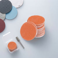 100 Pieces Nail Sanding Discs Gentle on Skin Pedicure Sanding Discs