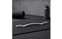 Polished Rim Stainless Steel Fascia Scraper Easy to Clean Fascia Scraper Long-Lasting Stainless Steel Gua Sha Tool Large Muscle Groups for Athletes, Fitness Lovers, Post-Workout, Recovery