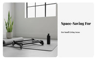 Glute Exercise Sliding Disc Space-Saving Central Training Cart Abdominal Central Training Disc Sturdy Duty 4-Wheel Exercise