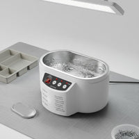 Household Vibrational Cleaner Accelerated-Wave Vibration Vibrational Cleaner Machine Compact & Portable Jewelry Cleaning Machine for Jewelers