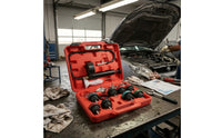 Radiator Pressure Tester Kit Universal Cooling System Pressure Tester Kit Comprehensive for Auto Repair Shop