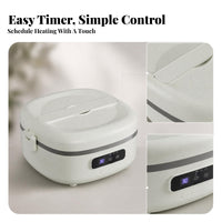 Electric Lunch Box Latching Electric Meal Warmer Small Appliance