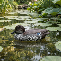 Floating Duck Decoy Lifelike Duck Decoy Pond Ornament Lightweight Sculpture Plastic for Pool, Garden