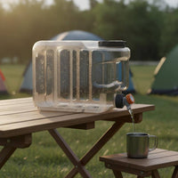 Portable Water Container with Spigot BPA Portable Water Tank with Spigot Leak-Resistant Outdoor Gear for Campers, Outdoor Enthusiasts, Travel, Home