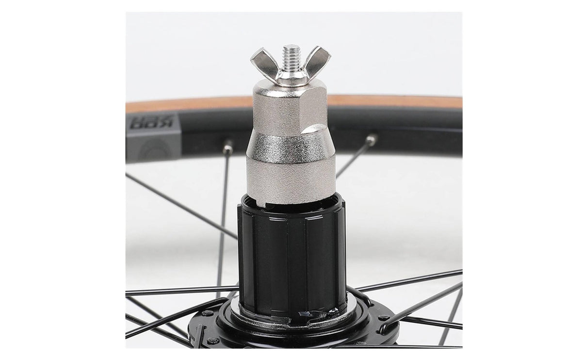 Easy to Use Cycle Freehub Body Removal Tool Wide Compatible Freehub Removal Tool Quick Disassemble Cycle Hub Extractor Long-Lasting Metal for Bike Repair Shop, Garage