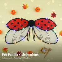 Pollinator Costume Set and Headband Set Lightweight Antenna Headband and Lightweight Adornments Adorable Design for Kids, Young Children
