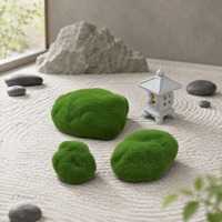 miniature garden decor set