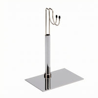1/6 Scale Action Figure Stand Rectangular Base Action Figure Stand Metal