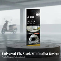 Glare-Reducing Helmet Visor Film Clear Vision Helmet Glare-Reducing Film Motorcycle Visor Light Screen Easy to Install