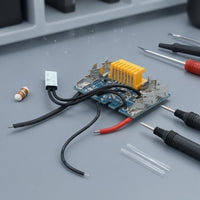 Connector Block Battery Protection Board Metal Contacts BMS Board Attached Wires