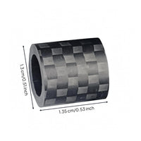 Cue Shaft Tip Ferrule Woven Pattern Billiard Cue Ferrule Hollow Center Sports Gear for Billiards