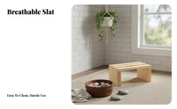Foot Soaking Stool Anti-Slip Feet Footrest Multi-Functional for Spa, Living Room