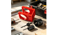 Door Lock Installation Kit with Wide Compatibility Door Lock Jig Comprehensive Hole Positioning Jig for Carpenters