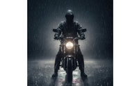 Full Body Coverage Motorcycle Rain Suit Windproof Split Raincoat Set Lightweight Reflective Waterproof Rain Suit Breathable for Motorcyclists, Riders, Rainy Weather, Outdoor Travel