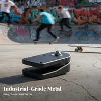 Land Surfing Skateboard Bridge Aluminum Alloy Land Surfing Skateboard Trucks High Resilience Wave-Riding Board Bridge System for Skateboarders