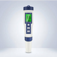 Waterproof Digital Water Tester Multifunction Water Testing Pen Handheld pH Pen Portable for Aquariums, Hydroponics