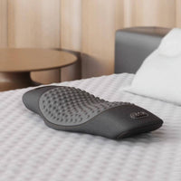 Pain Relief Waist Massage Cushion Heat Treatment Massage Pillow Adjustable Intensity Back Massager Cushion for Parents, Bedroom